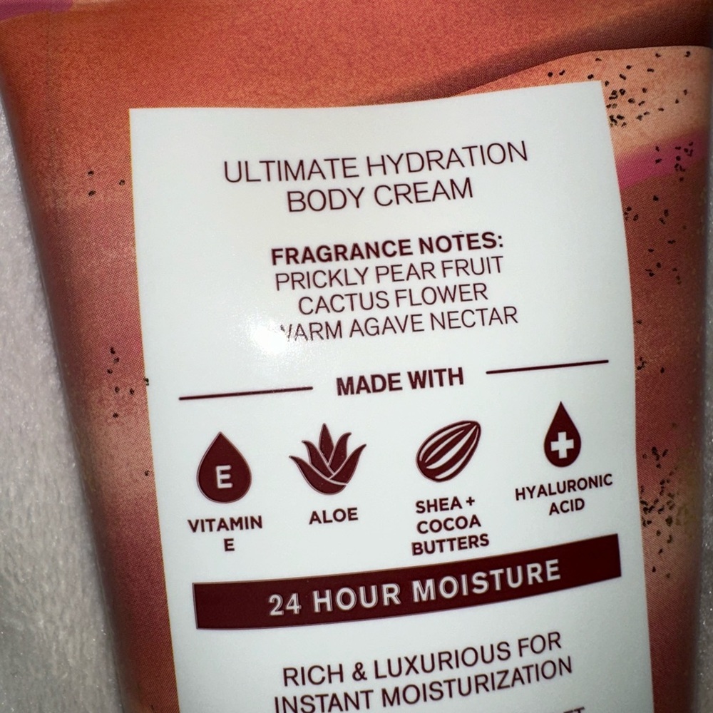 WILD SAND Ultimate Hydration Shea Body Cream 8 oz Bath & Body Works RARE - Picture 3 of 4